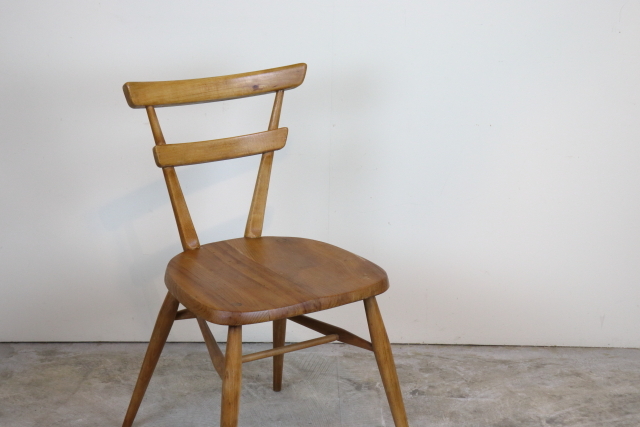 ercol　アーコール　グリーンドット　スタッキングチェア　レア