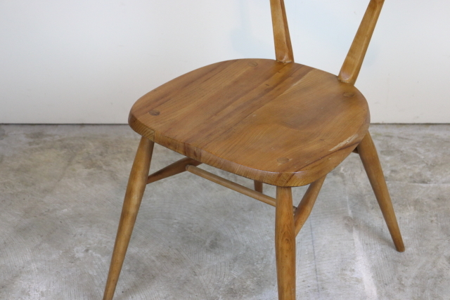 ercol　アーコール　グリーンドット　スタッキングチェア　レア