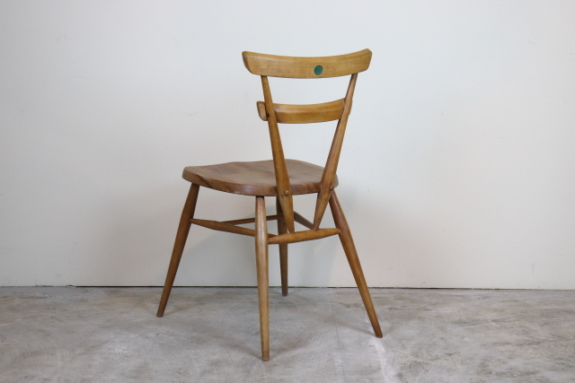 ercol　アーコール　グリーンドット　スタッキングチェア　レア