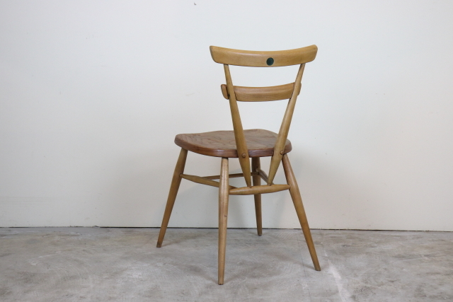 ercol　アーコール　グリーンドット　スタッキングチェア　レア