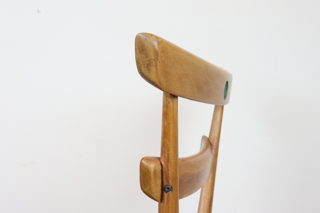 イギリス アーコール社 ercol スタッキングチェア グリーンドット ち1-6