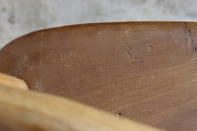 ercol　アーコール　グリーンドット　スタッキングチェア　ヴィンテージ　ダイニングチェア　レア　イギリス