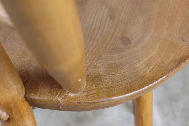 ercol　アーコール　グリーンドット　スタッキングチェア　ヴィンテージ　ダイニングチェア　レア　イギリス