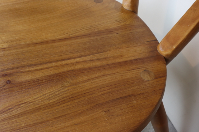 ercol　アーコール　グリーンドット　スタッキングチェア　ヴィンテージ　ダイニングチェア　レア　イギリス