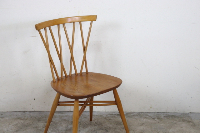 ercol　アーコール　クロスバックチェア　エックスバックチェア