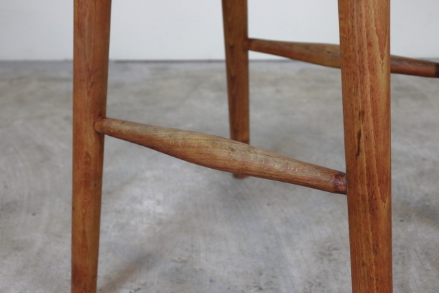 スツール　ヴィンテージ　イギリス　木製無垢