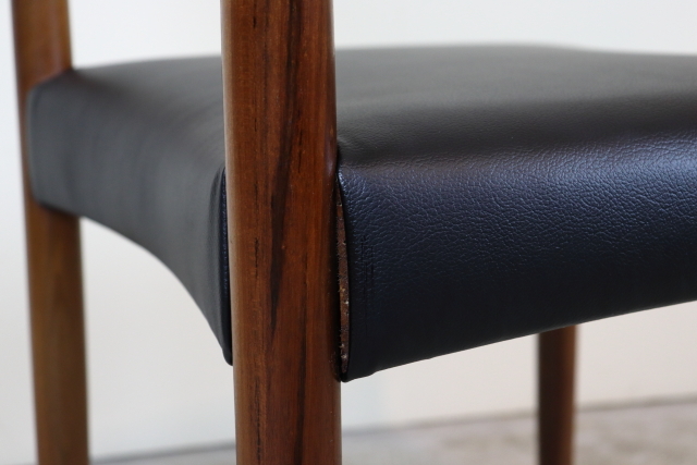H.W. 北欧家具/ビンテージ/椅子/ダイニングチェア/デンマーク製1 ダイニングチェア デンマーク 北欧 ち41-5