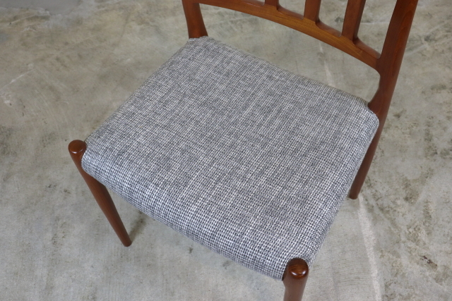 J.L.モラー（J.L.Moller） No.83 デンマーク ダイニングチェア 座面