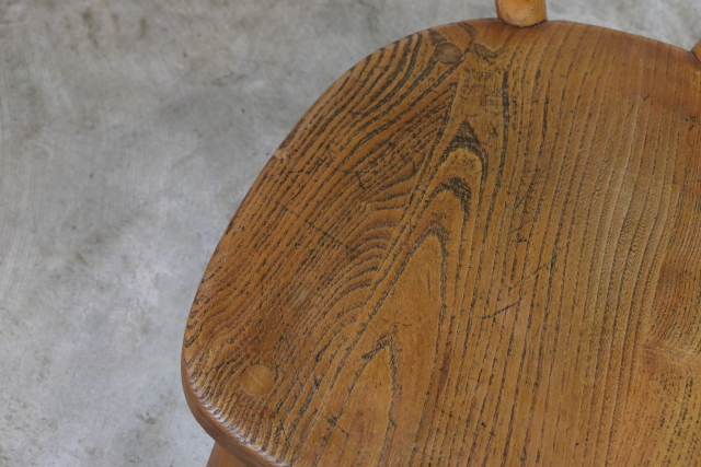 ercol アーコール　スタッキングチェア　ブルードット　スクールチェア　チャイルドチェア