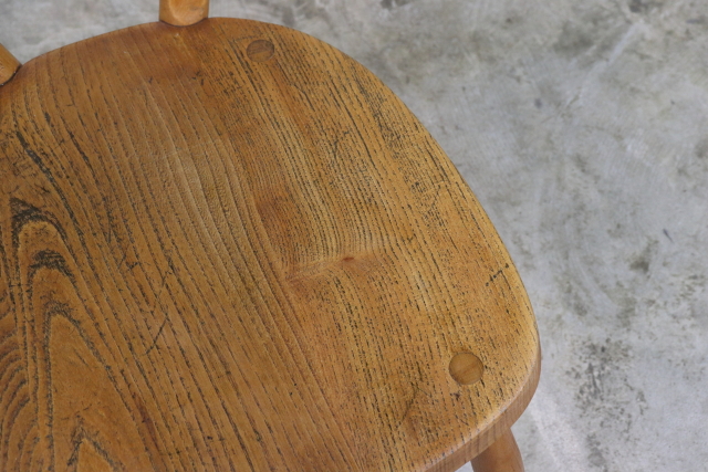 ercol アーコール　スタッキングチェア　ブルードット　スクールチェア　チャイルドチェア