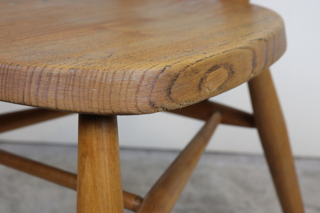 ercol アーコール　スタッキングチェア　ブルードット　スクールチェア　チャイルドチェア