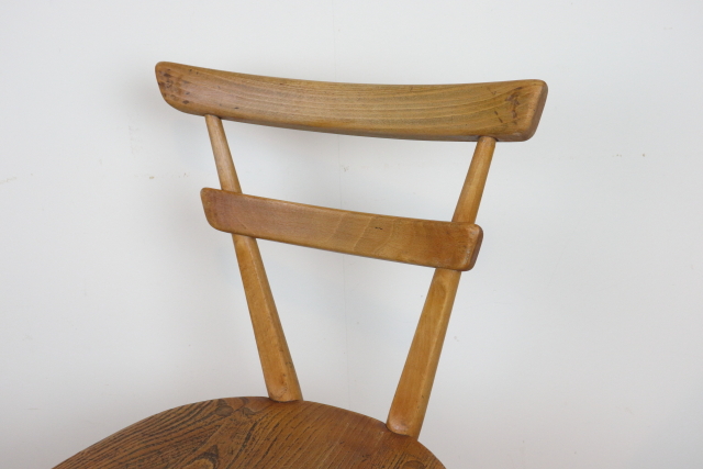 ercol アーコール　スタッキングチェア　ブルードット　スクールチェア　チャイルドチェア