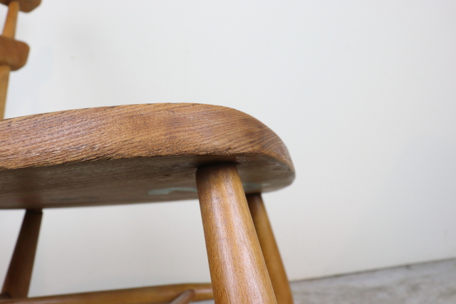 ercol アーコール　スタッキングチェア　ブルードット　スクールチェア　チャイルドチェア