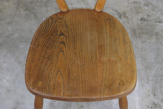 ercol アーコール　スタッキングチェア　ブルードット　スクールチェア　チャイルドチェア