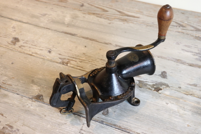 イギリス製　コーヒーミル　スポング社　SPONG　NO.2　ヴィンテージ