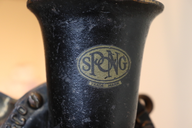 イギリス製　コーヒーミル　スポング社　SPONG　NO.2　ヴィンテージ
