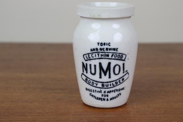 イギリス　アンティーク　ヌモールNUMOL　陶器ポット　ジャー　ボトル