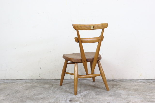 ercol　アーコール　ホワイトドットチェア　スタッキングチェア　チャイルドチェア　レア