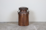 イギリス　アンティーク　ミルク缶　銅製