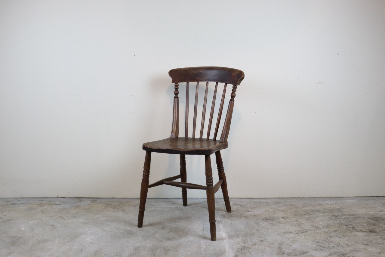 イギリス　アンティーク　キッチンチェア　ダイニングチェア