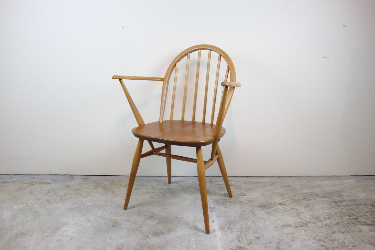 ercol　アーコール　フープバックアームチェア　ヴィンテージ　イギリス