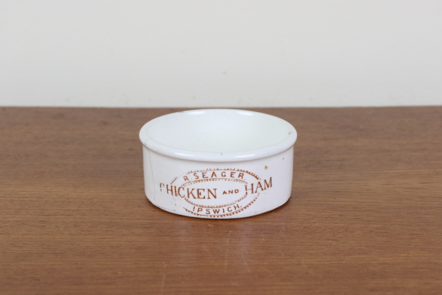 イギリス　アンティーク　ミートジャー　ミートポット　ヴィンテージ　トレイ