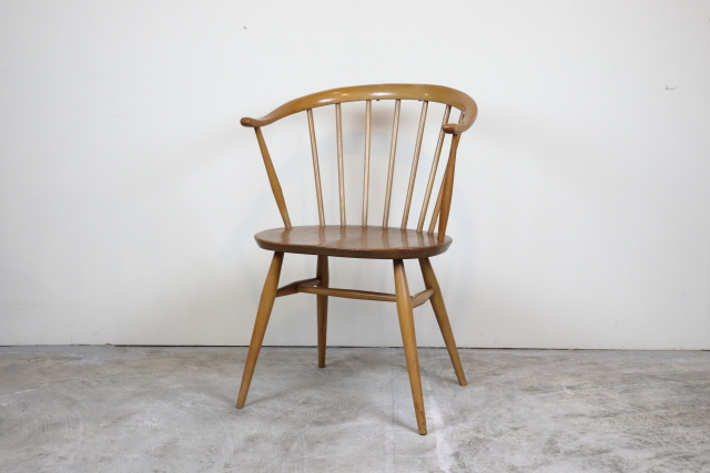 ercol　アーコール　カウホーンチェア　スモーカーズチェア