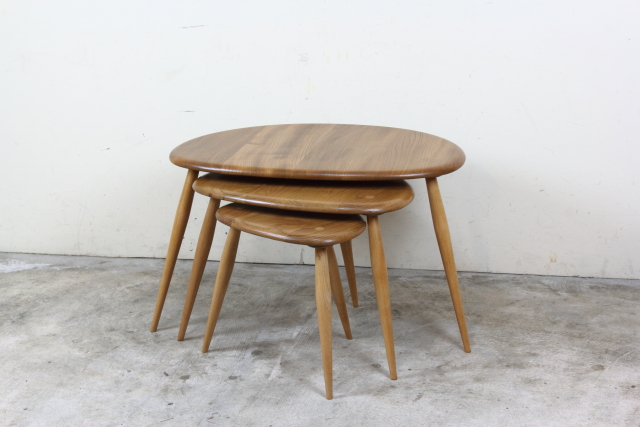 ercol　アーコール　ネストテーブル　コーヒーテーブル