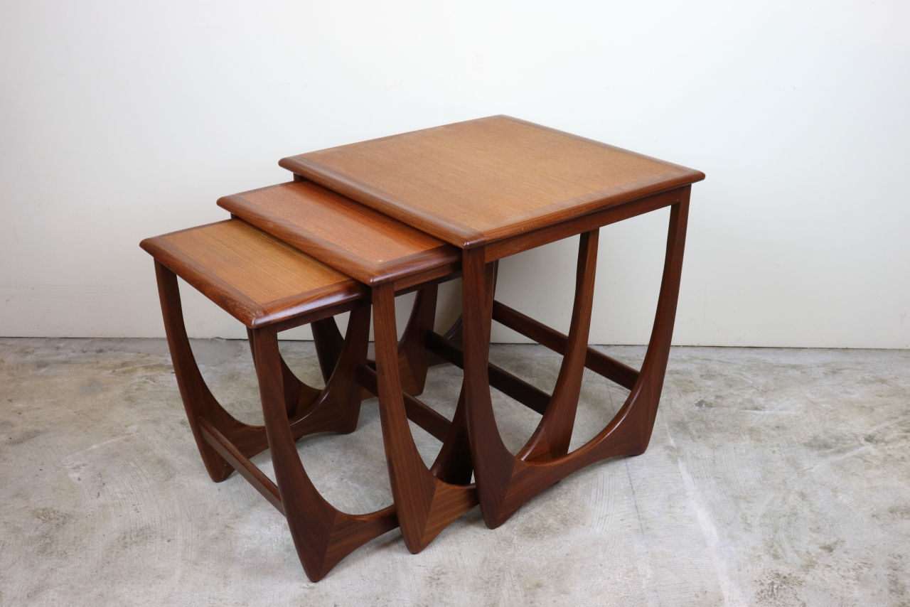 G-PLAN ジープラン　ネストテーブル　チーク　ヴィンテージ　フレスコ