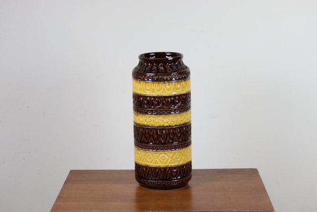 FAT-LAVA　ファットラヴァ　花瓶　フラワーベース　ドイツ　壺　ヴィンテージ　陶器　インテリア