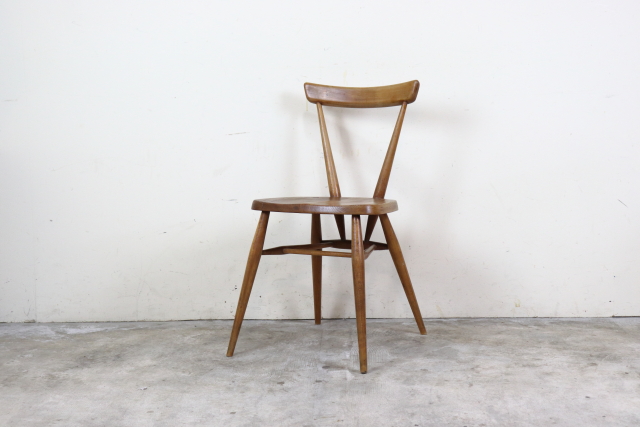 ercol　アーコール　スタッキングチェア　シングルバック　レア