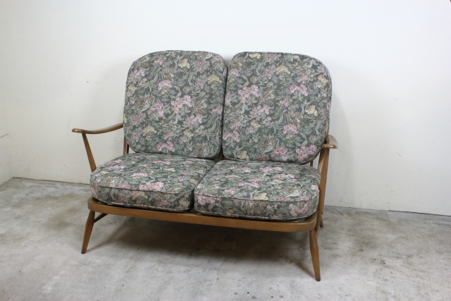 ercol　アーコール　2シーターソファ　ヴィンテージ　イギリス