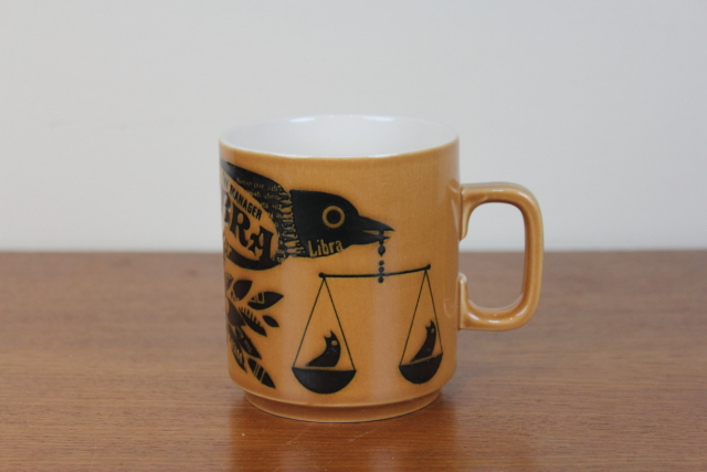 ホーンジー HORNSEA　マグカップ　ズーディアック　てんびん座