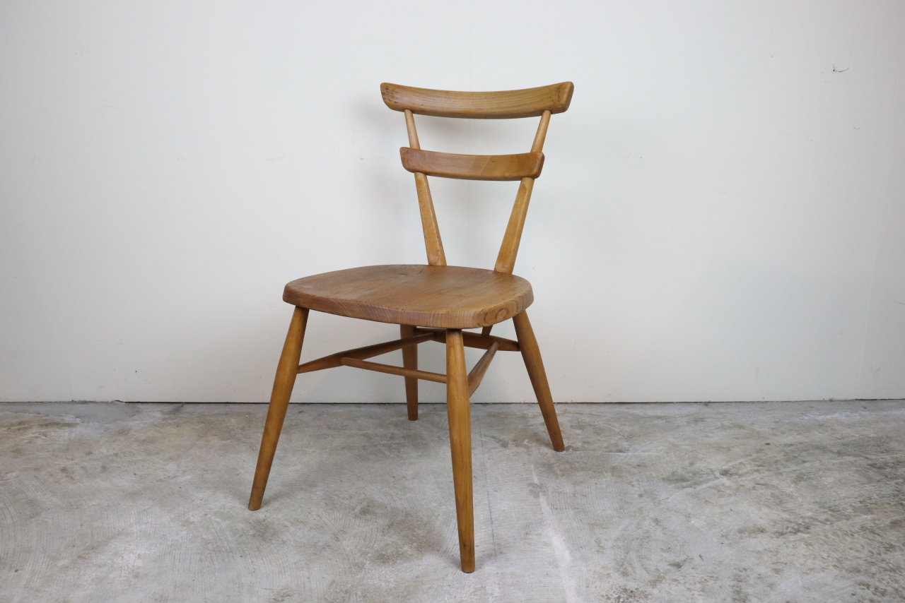 ercol アーコール　スタッキングチェア　ブルードット　スクールチェア　チャイルドチェア