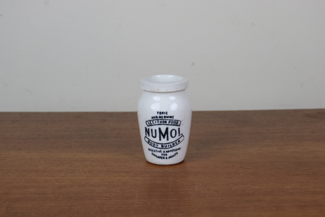 イギリス　アンティーク　ヌモールNUMOL　陶器ポット　ジャー　ボトル