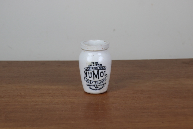 イギリス　アンティーク　ヌモールNUMOL　陶器ポット　ジャー　ボトル