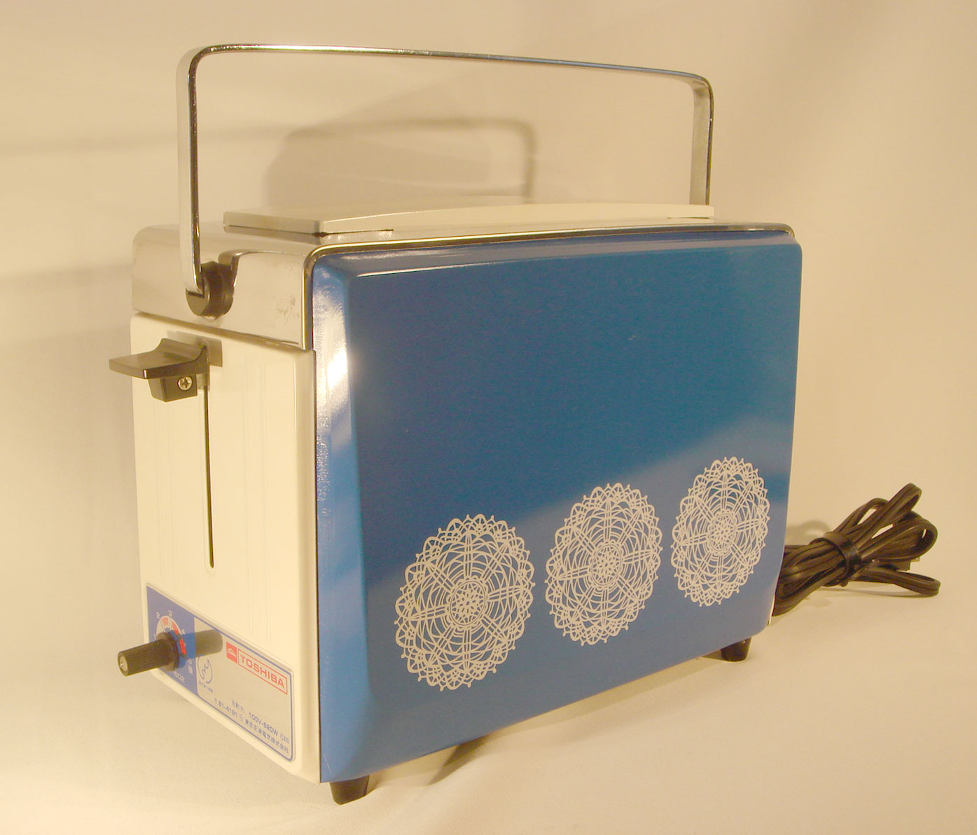 東芝トースターデッドストック　作動確認済み　1970年頃【AJ1099】