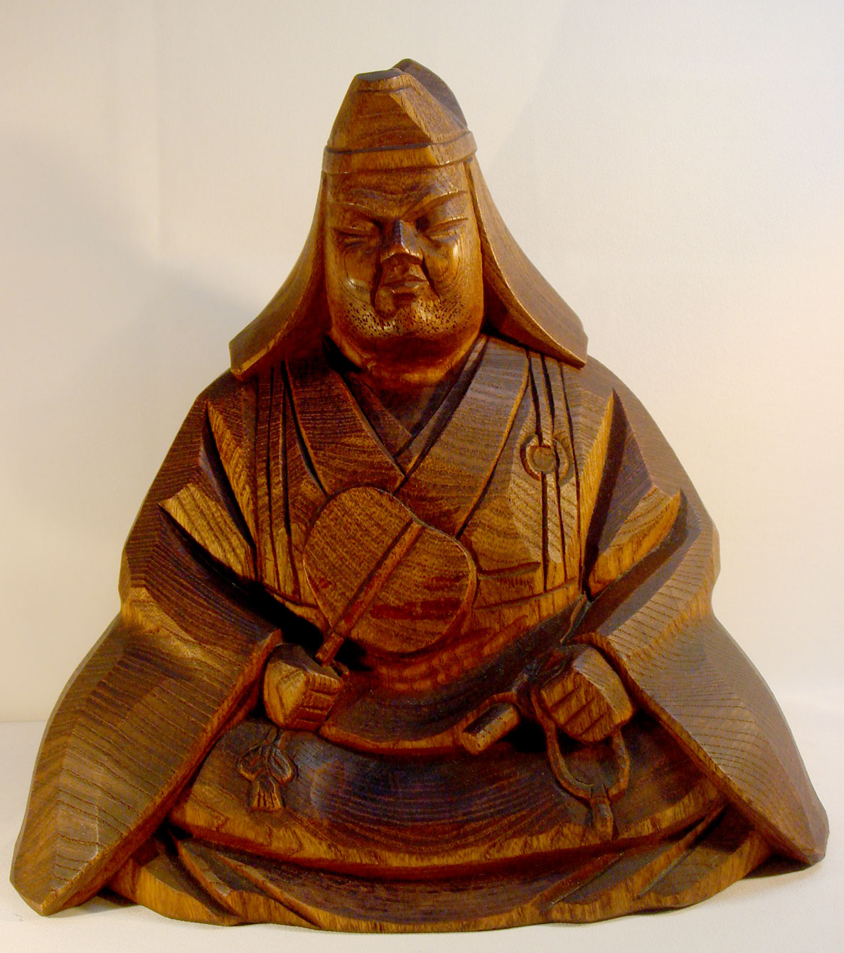 武田信玄の像 木造 現状 【AJ1111】