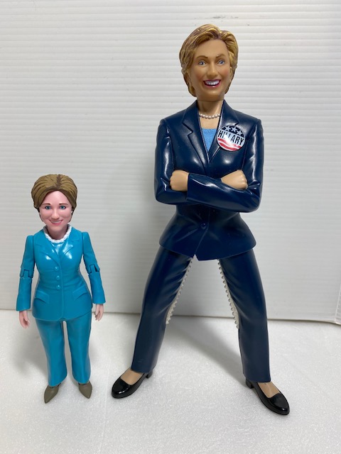 ヒラリー・クリントン☆アメリカ☆ファーストレディ☆人形 ２３．０ｃｍ 政治家 現状◆アメリカ大統領 【AT1272】