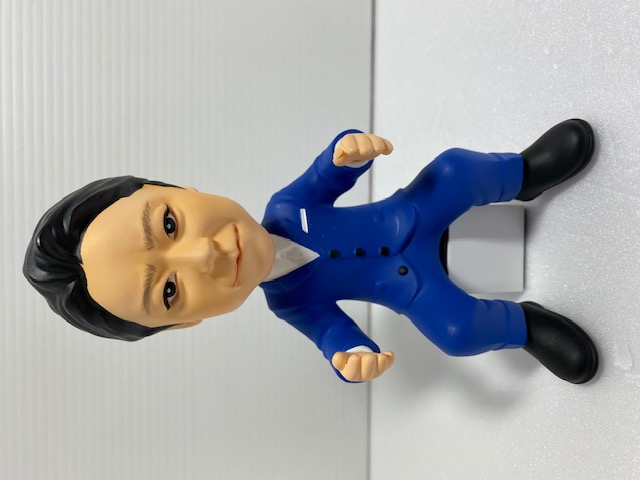 【専用です】非売品 阿部サダヲ フィギュア バブサダヲ 青のバブサダヲ☆座り台有☆花王☆懸賞当選☆フィギュア 人形 15．