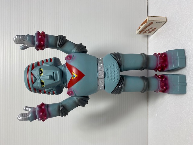 開封品☆袋・タグ付☆ジャイアントロボ☆ソフビ人形 24．7cm 