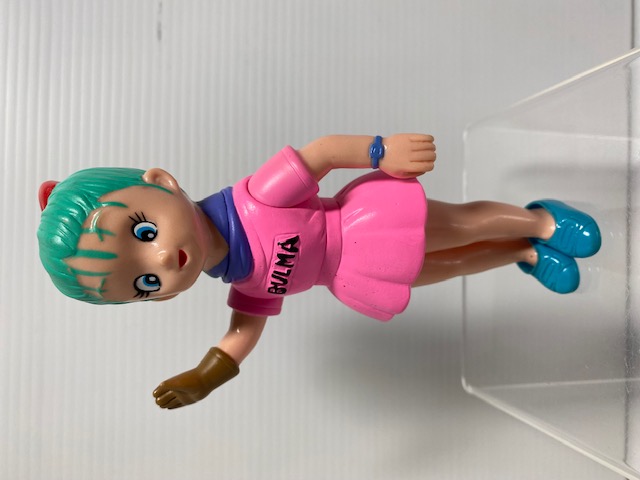 エポック社☆ドラゴンボール☆ブルマ☆ソフビ人形 15．2cm 当時物 