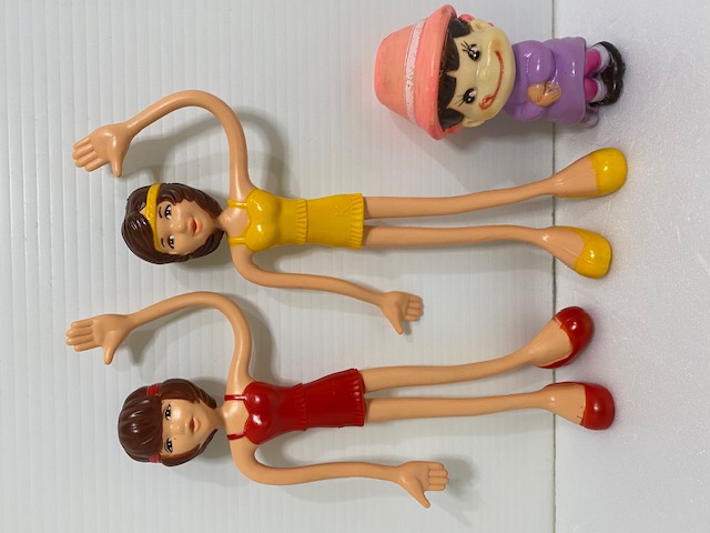 抽選品☆2体セット☆雪印アイスクリーム☆ピンク・レディー☆ミー・ケイ