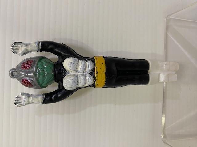 昭和レトロ☆仮面ライダー1号☆笛☆人形 12．8cm 70年代 当時