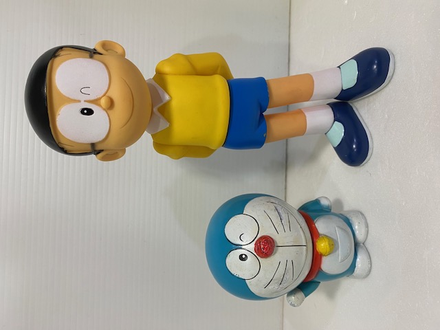 大きい☆のび太☆ドラえもん☆ソフビ人形 ２０．３ｃｍ メディコムトーイ 版権有 アニメ 現状【AT2233】