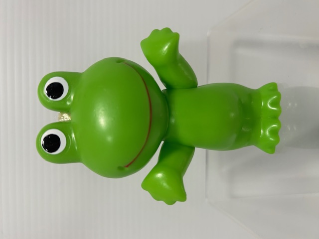 ひも付☆コルゲンコーワ☆ケロちゃん☆ソフビ人形 9.5cm 当時物 企業 ひも付☆コルゲンコーワ☆ケロちゃん☆ソフビ人形 9.5cm 当時物 企業