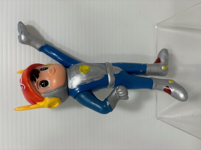 東芝☆光速エスパー☆ソフビ人形 16．0cm 当時物 企業物 非売品 