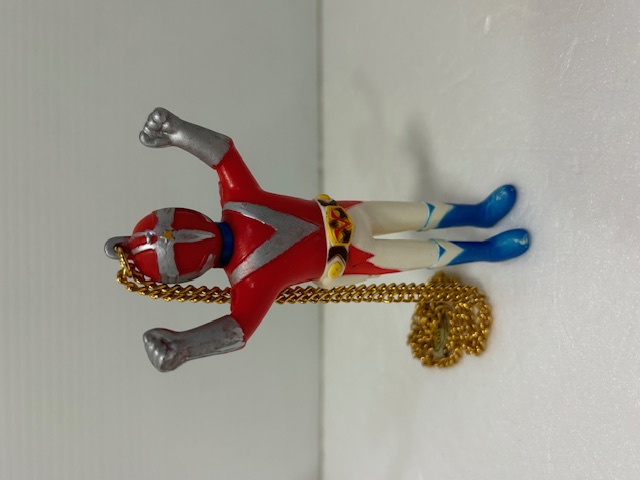 チェーン付☆パトラ☆バンキッドエース☆ソフビ人形 １１．５ｃｍ 当時物 版権有 現状【AT2579】
