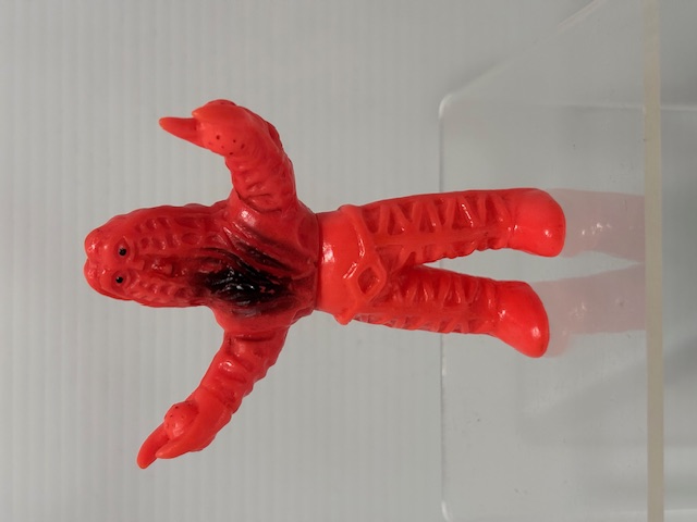 ブルマァク☆昭和レトロ☆ゴドラ星人☆ソフビ人形 ９．５ｃｍ  当時物 版権有 現状【AT2631】