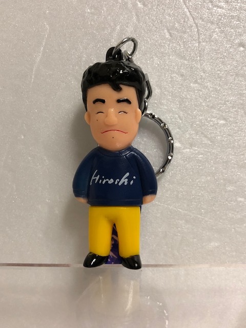 そっくり！☆五木ひろし ソフビ人形 ７．０ｃｍ 歌手 版権有 現状 【AT307】